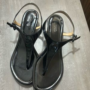 Black Micheal Kors Sandals